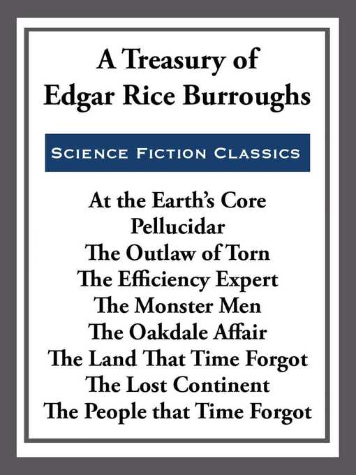 Upplýsingar um A Treasury of Edgar Rice Burroughs eftir Edgar Rice Burroughs - Biðlisti